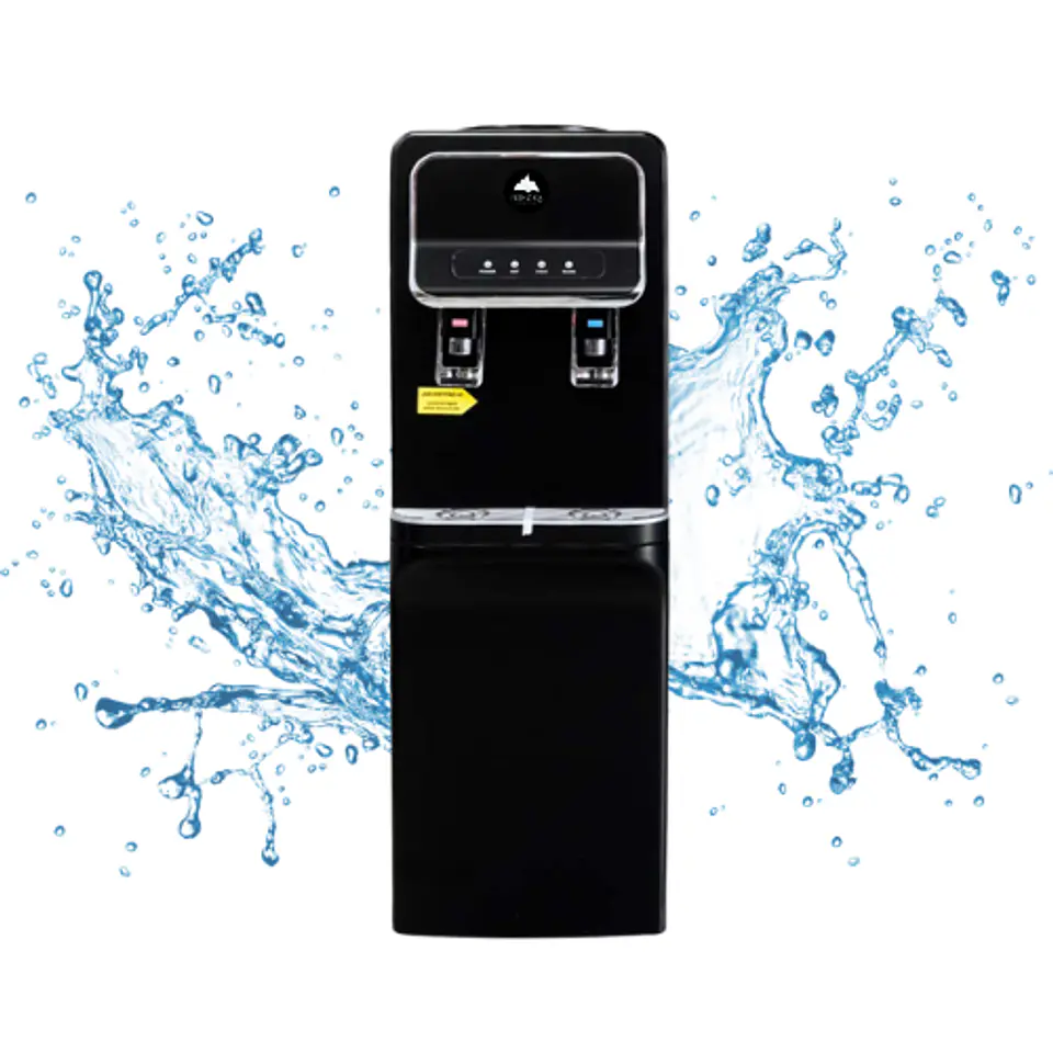 Dispensador Eléctrico Pedestal Compresor + Frigobar 2