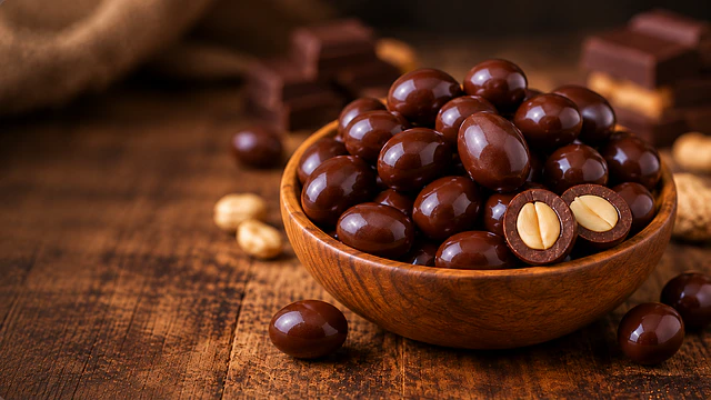 MANÍ BAÑADO EN CHOCOLATE