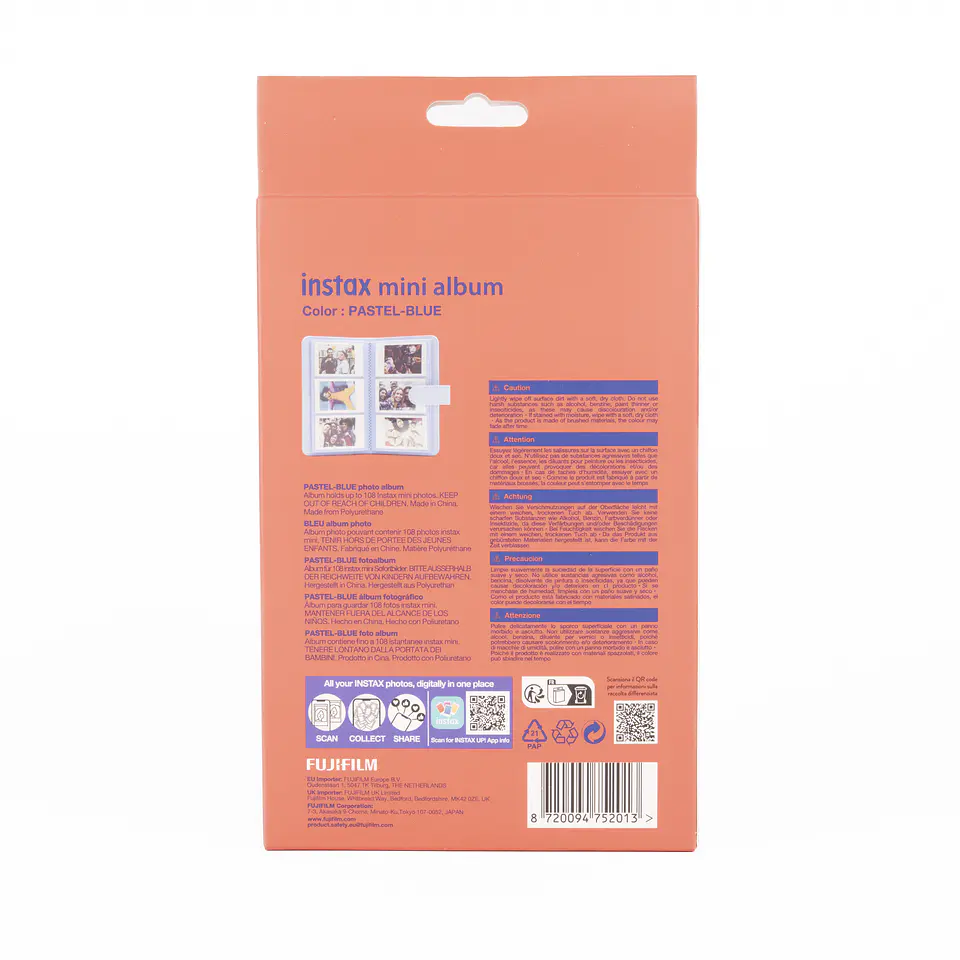 FUJIFILM Álbum para Mini12 2