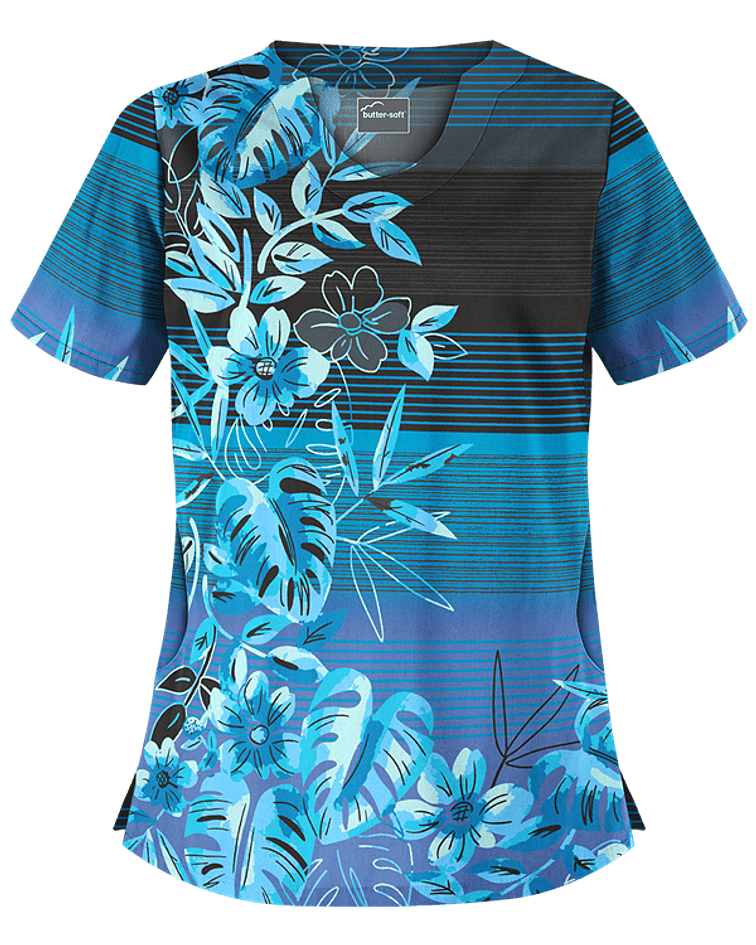 UA "ISLAND STROLL RIVIERA BLUE" - POLERA MUJER #197