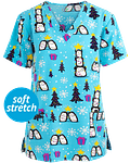 GREEN TOWN "PENGUIN CHRISTMAS TREE" - POLERA MUJER #501