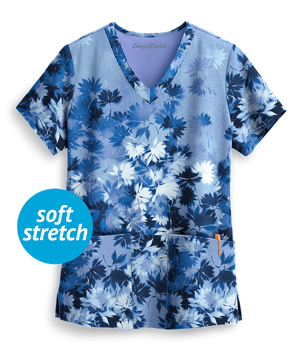 UA EASY STRETCH "FLORAL BLOOM CEIL PRINT" - POLERA MUJER #434