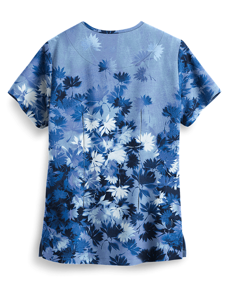 UA EASY STRETCH "FLORAL BLOOM CEIL PRINT" - POLERA MUJER #434