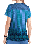 UA BUTTER SOFT STRETCH "TILED MOTIF CEIL" - POLERA MUJER #542