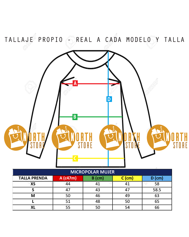 POLAR MUJER MICROPOLAR - #3002 CELESTE