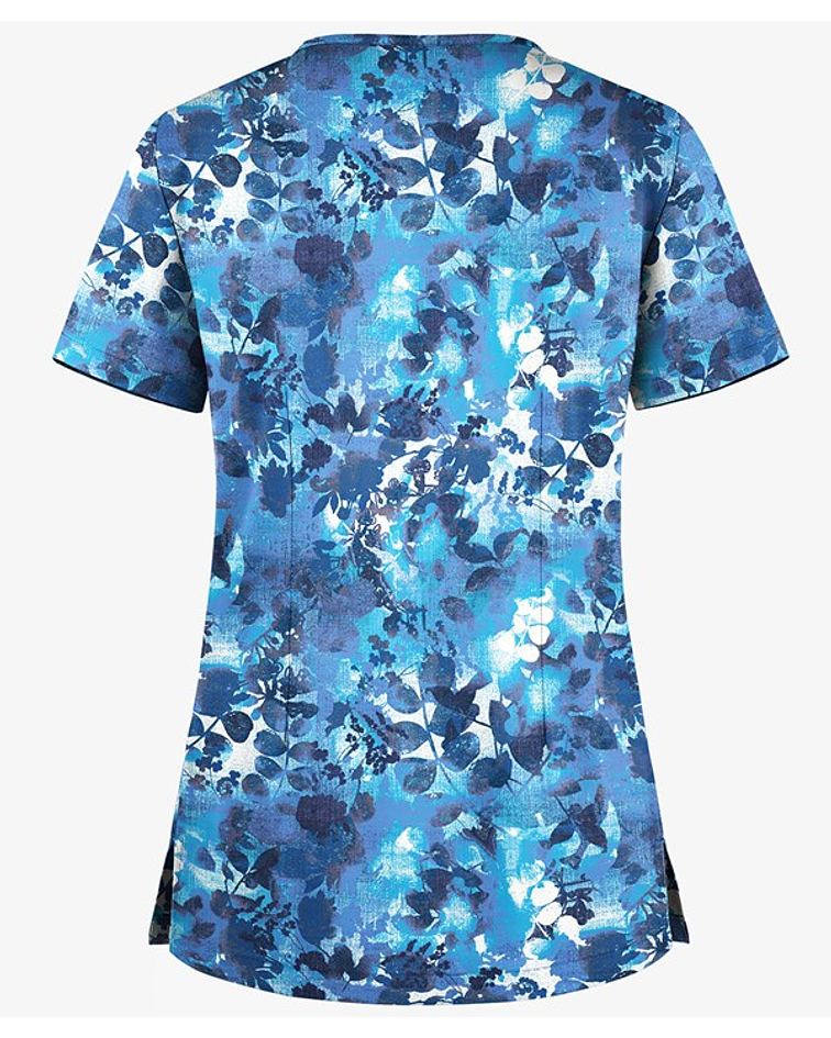 UA BUTTER-SOFT "MYSTIC FLORAL CEIL" - POLERA MUJER #452