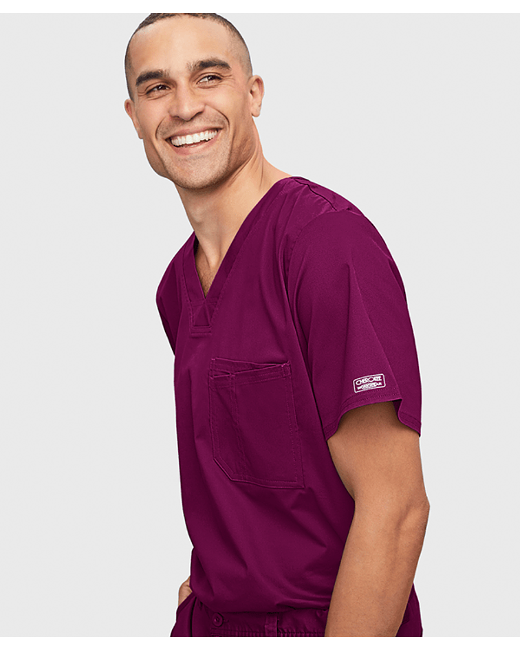 CHEROKEE CORE STRETCH - POLERA HOMBRE #4743 WINE