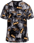 CHEROKEE TOONIFORMS "BATMAN MENS LIGHT LIFE" POLERA HOMBRE #730