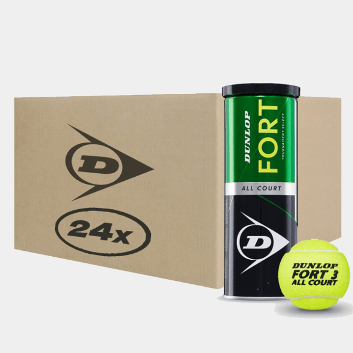 Caja de 24 Tarros – Dunlop FORT All Court x3 1