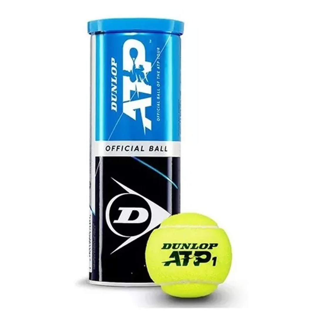 Tarro Metal Pelota Dunlop ATP X3 1
