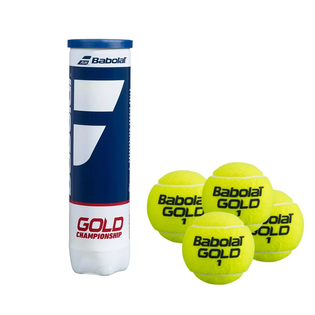 Pelotas de Tenis Babolat Gold Championship X4 1