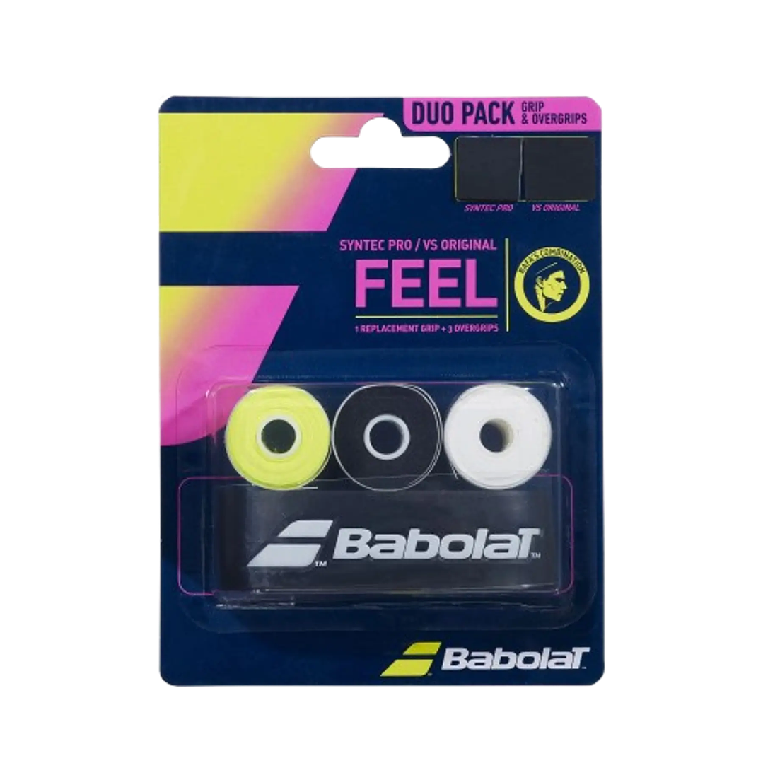 Overgrip Babolat Duo Pack Rafa 2 Gen Syntec x1 Vs Ori x3 1