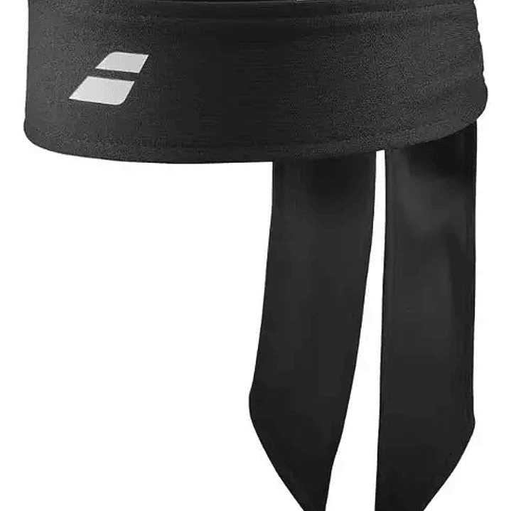 Cintillo Babolat Tie HeadBand Negro 1