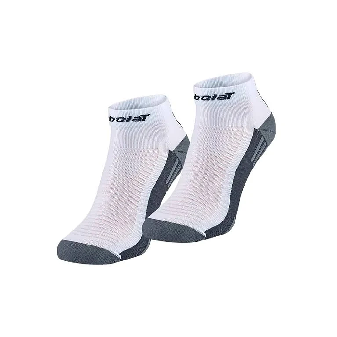 Calcetines Babolat Quarter Blanco/Negro 35/38 39/42 43/46 1