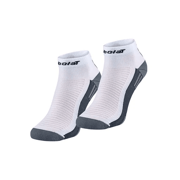 Calcetines Babolat Quarter Blanco/Negro 35/38 39/42 43/46 1