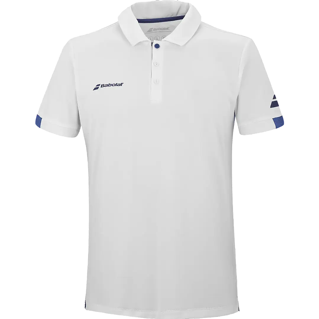 Polera Babolat Play Polo Blanco S-M-L-XL 1