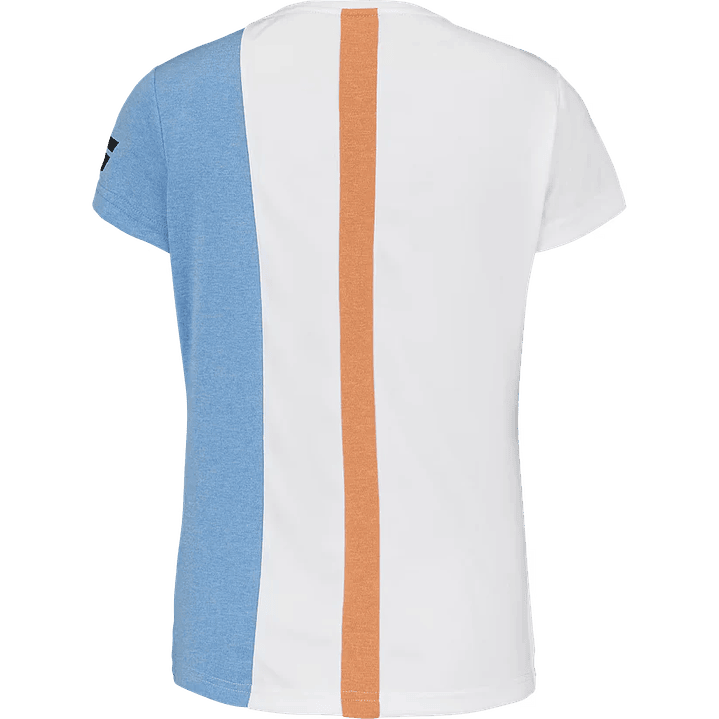 Polera Babolat Play Cap Sleeve Top Women Blanca/Azul XS-S-M-L 2