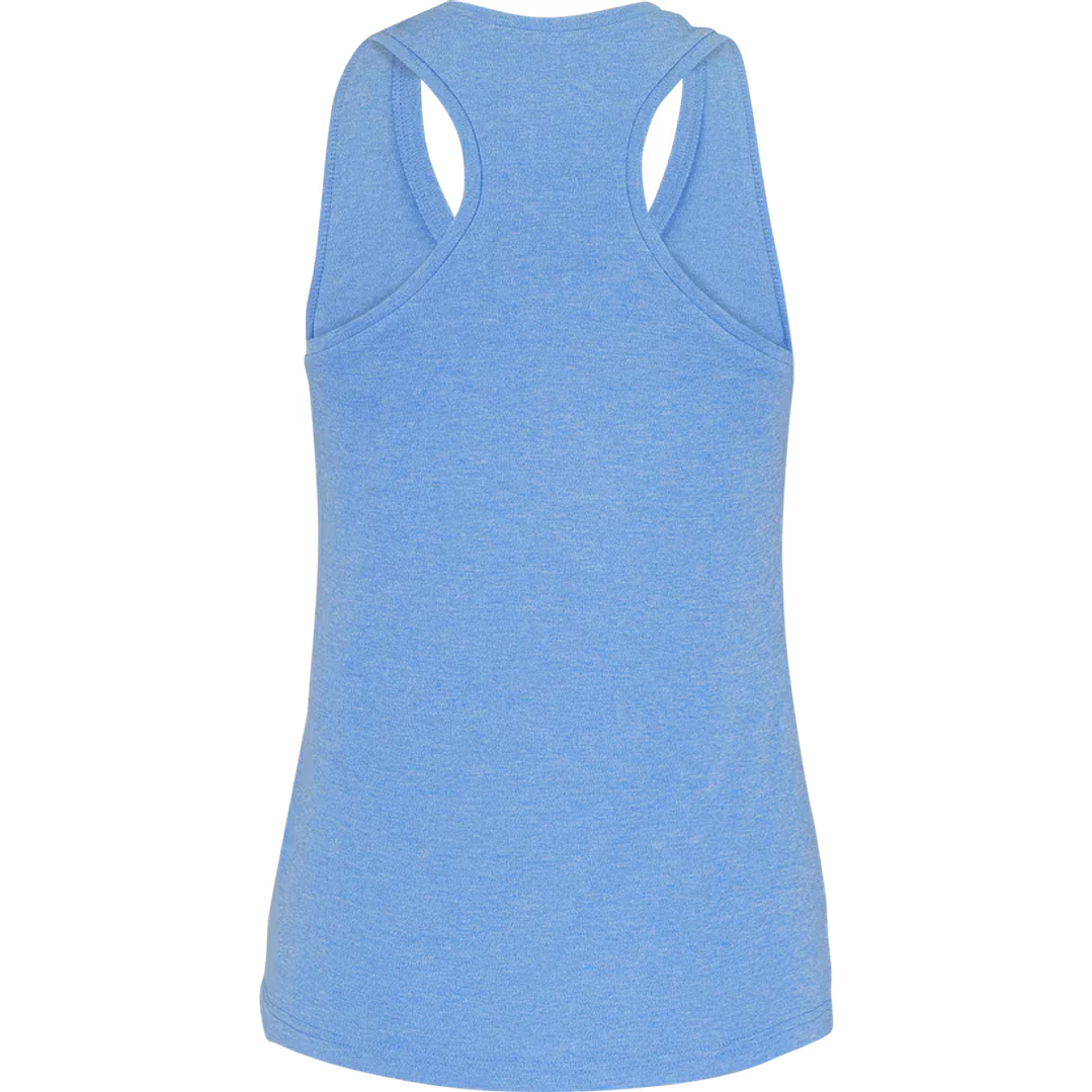  Polera Babolat Play Tank Top Women Blanca/Azul XS-S-M-L-XL 2