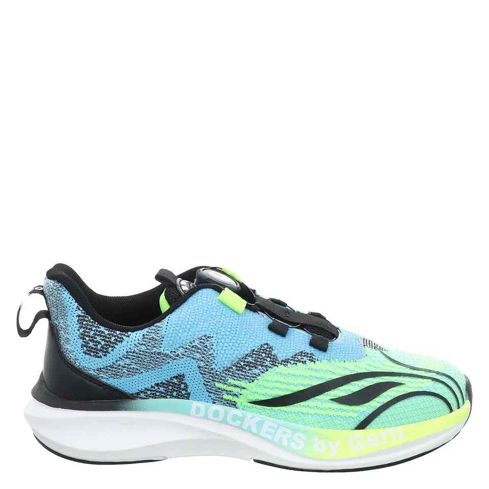 Dockers by Gerli Jungen Sneaker Aqua Hellblau Boa Verschluss Sportschuhe 1