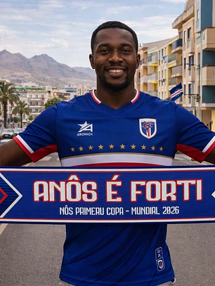 Cachecol Cabo Verde Nôs Primeru Copa