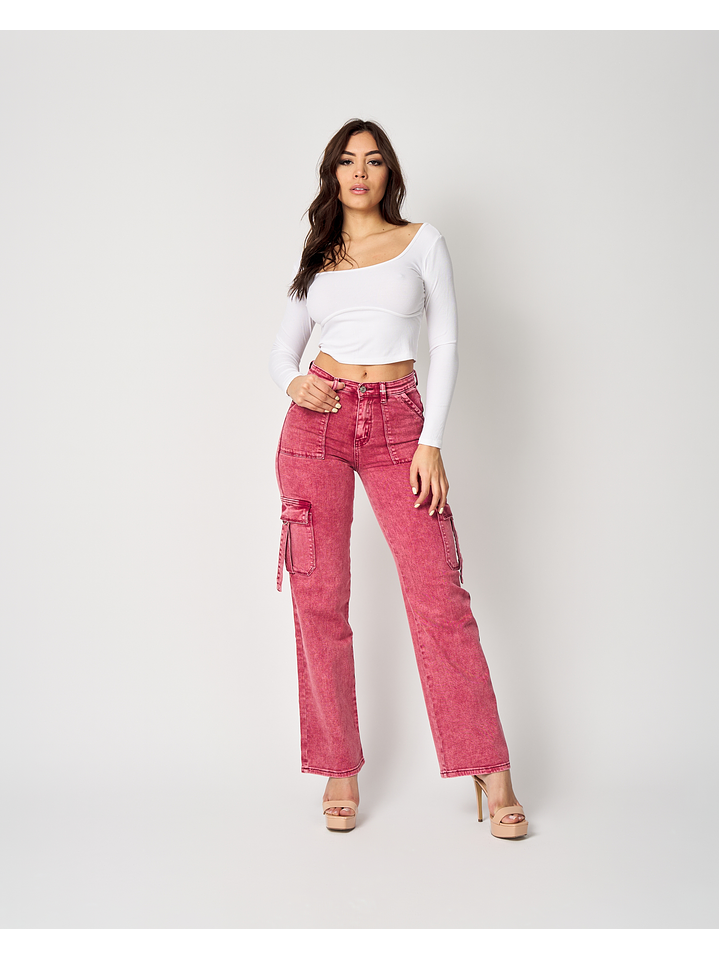 MODELO: AMELIA | JEANS CARGO 1