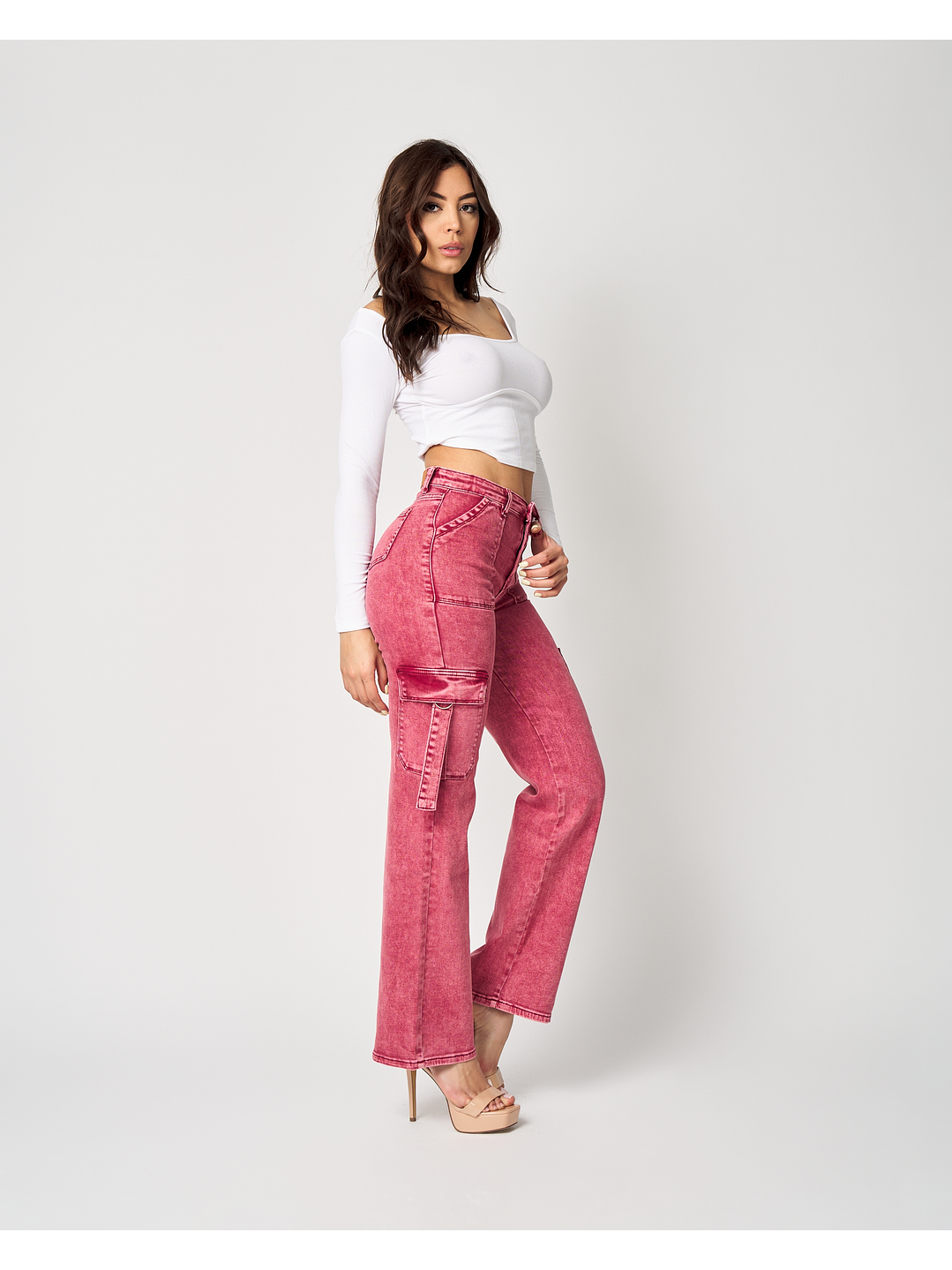 MODELO: AMELIA | JEANS CARGO 3