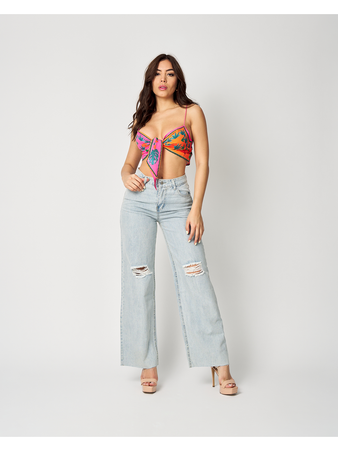 MODELO. ZOE | PALAZZO (TELA RIGIDA) 1