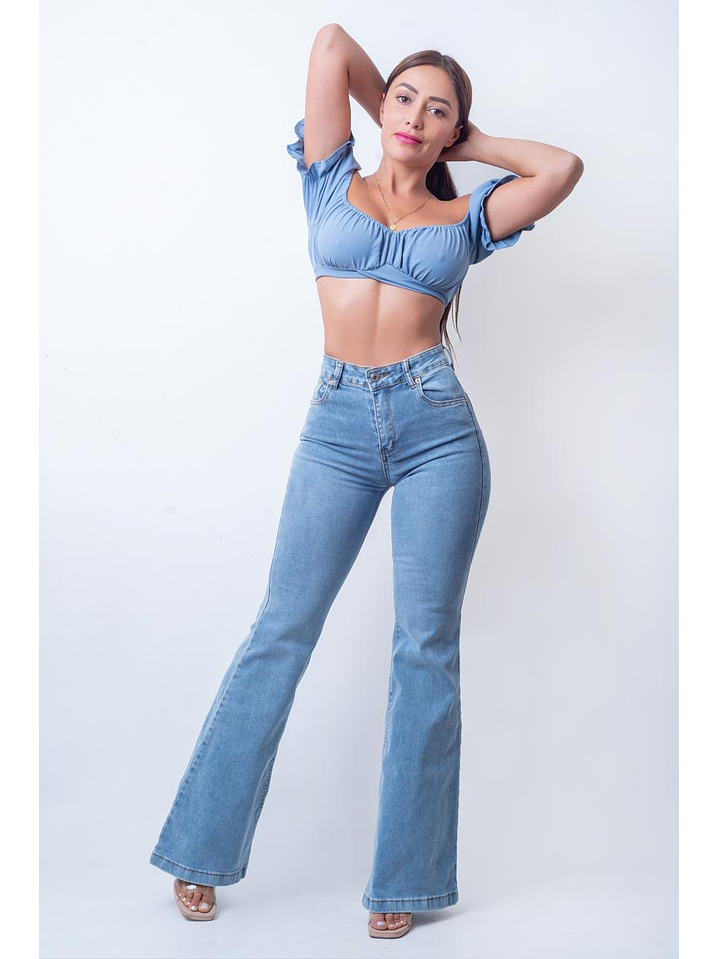 MODELO: VENECIA | FLARE JEANS (tallaje pequeño) 4