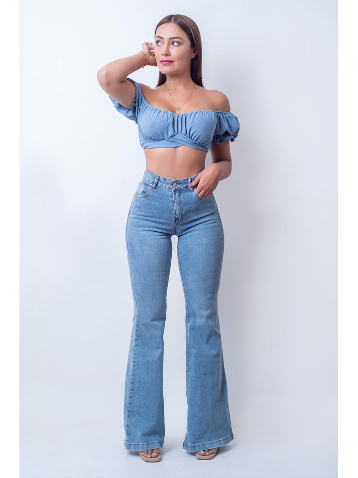 MODELO: VENECIA | FLARE JEANS (tallaje pequeño) 5