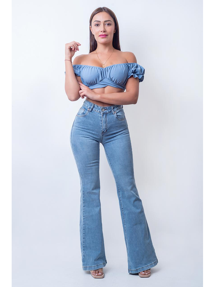 MODELO: VENECIA | FLARE JEANS (tallaje pequeño) 6