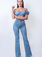 MODELO: VENECIA | FLARE JEANS (tallaje pequeño) - thumbnail 6