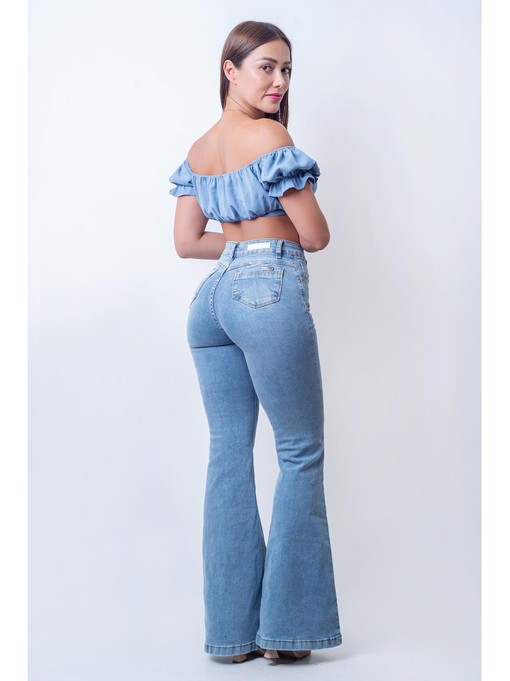 MODELO: VENECIA | FLARE JEANS (tallaje pequeño) 7