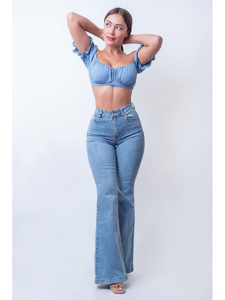 MODELO: VENECIA | FLARE JEANS (tallaje pequeño) 8
