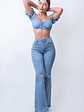 MODELO: VENECIA | FLARE JEANS (tallaje pequeño) - thumbnail 8