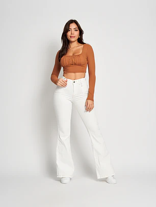 MODELO: ANDY | FLARE JEANS | (tallaje pequeño)