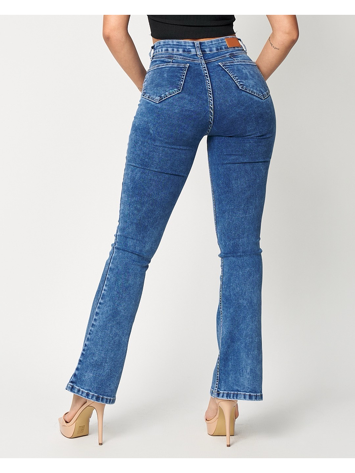 MODELO: GIO | FLARE JEANS | (tallaje pequeño) 8