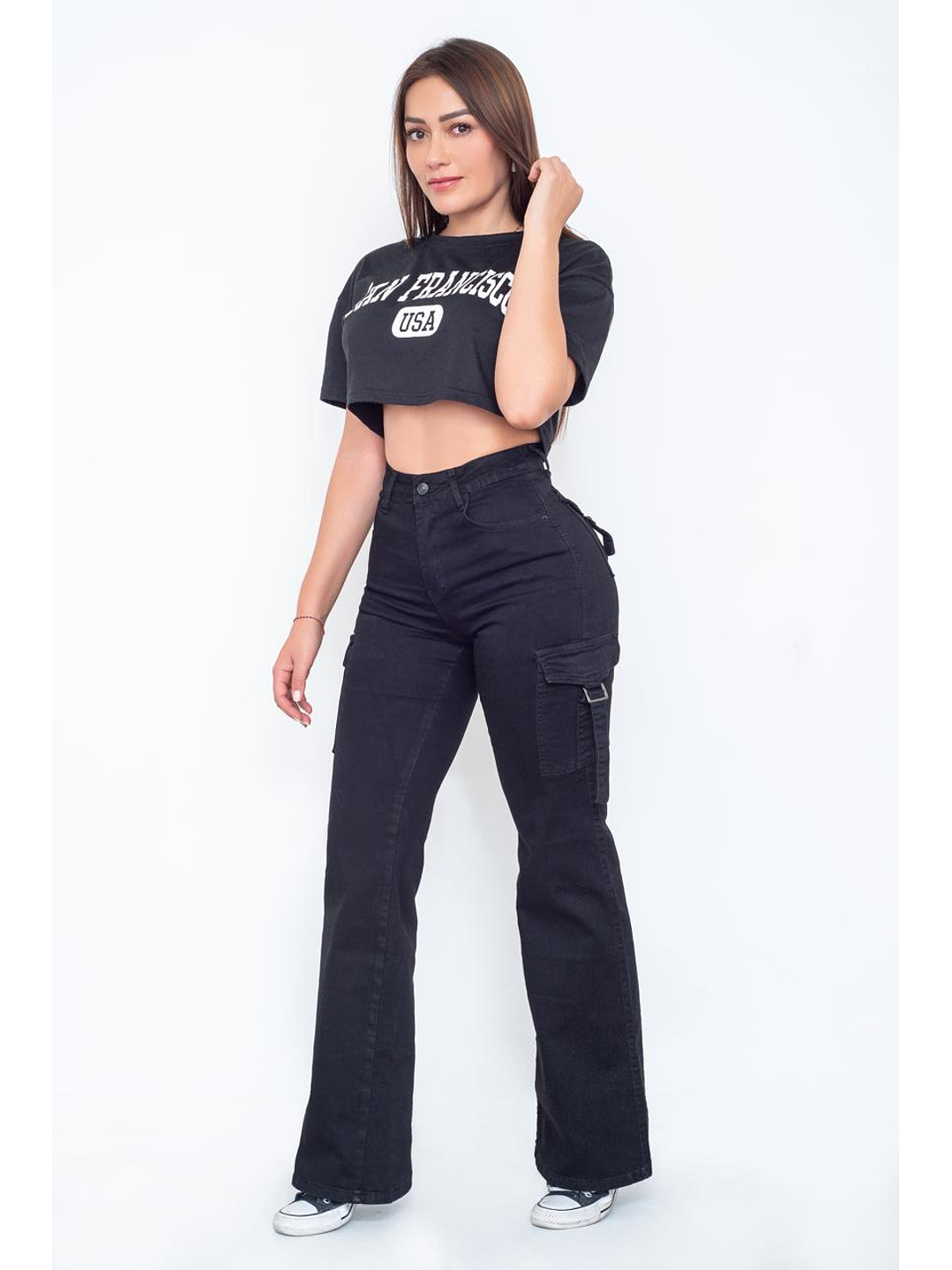 MODELO: GRETEL | JEANS CARGO  4