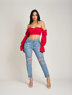 MODELO: CAROL | MOM JEANS