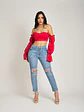 MODELO: CAROL | MOM JEANS - Miniatura 1