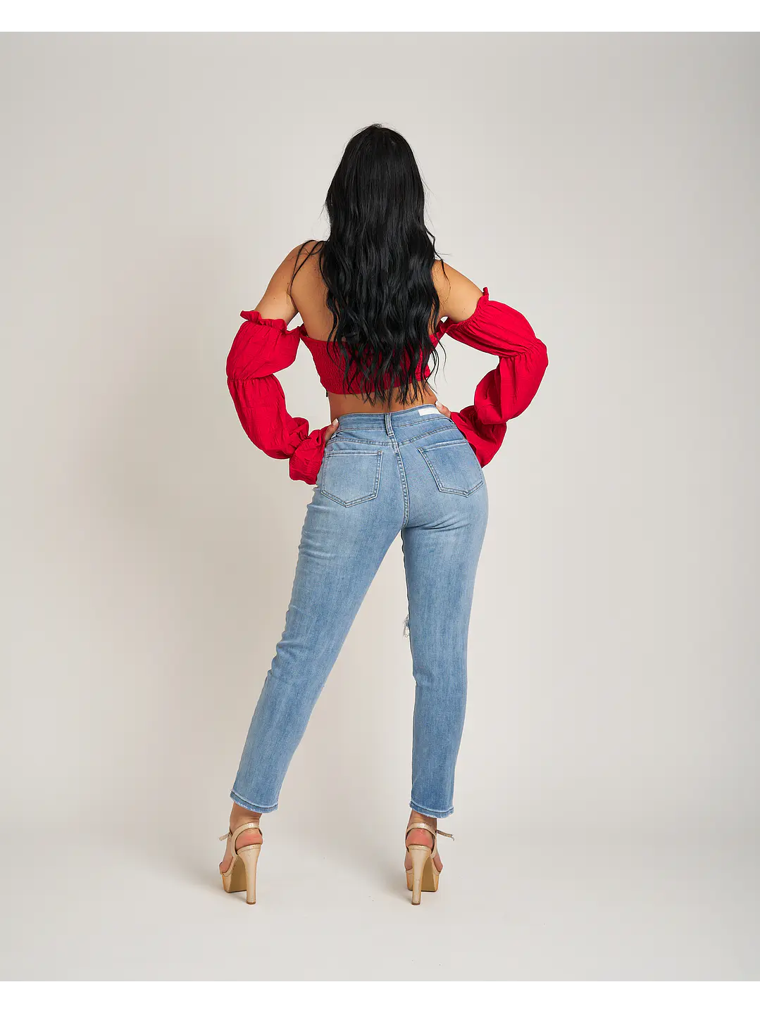MODELO: CAROL | MOM JEANS 5