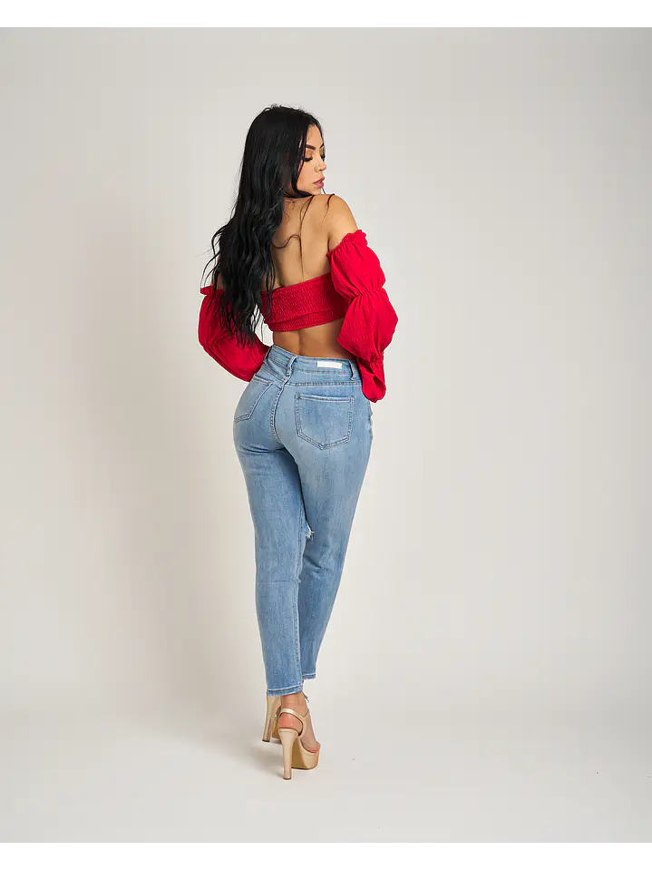 MODELO: CAROL | MOM JEANS 7