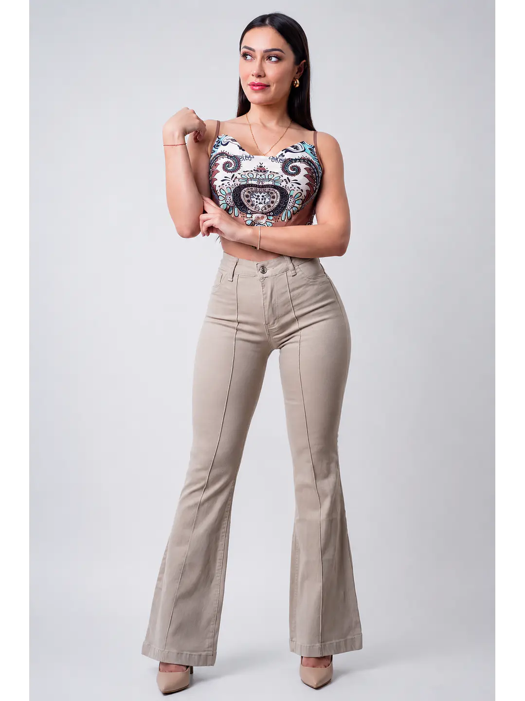MODELO: MADISON | FLARE JEANS | (TALLAJE PEQUEÑO) 1