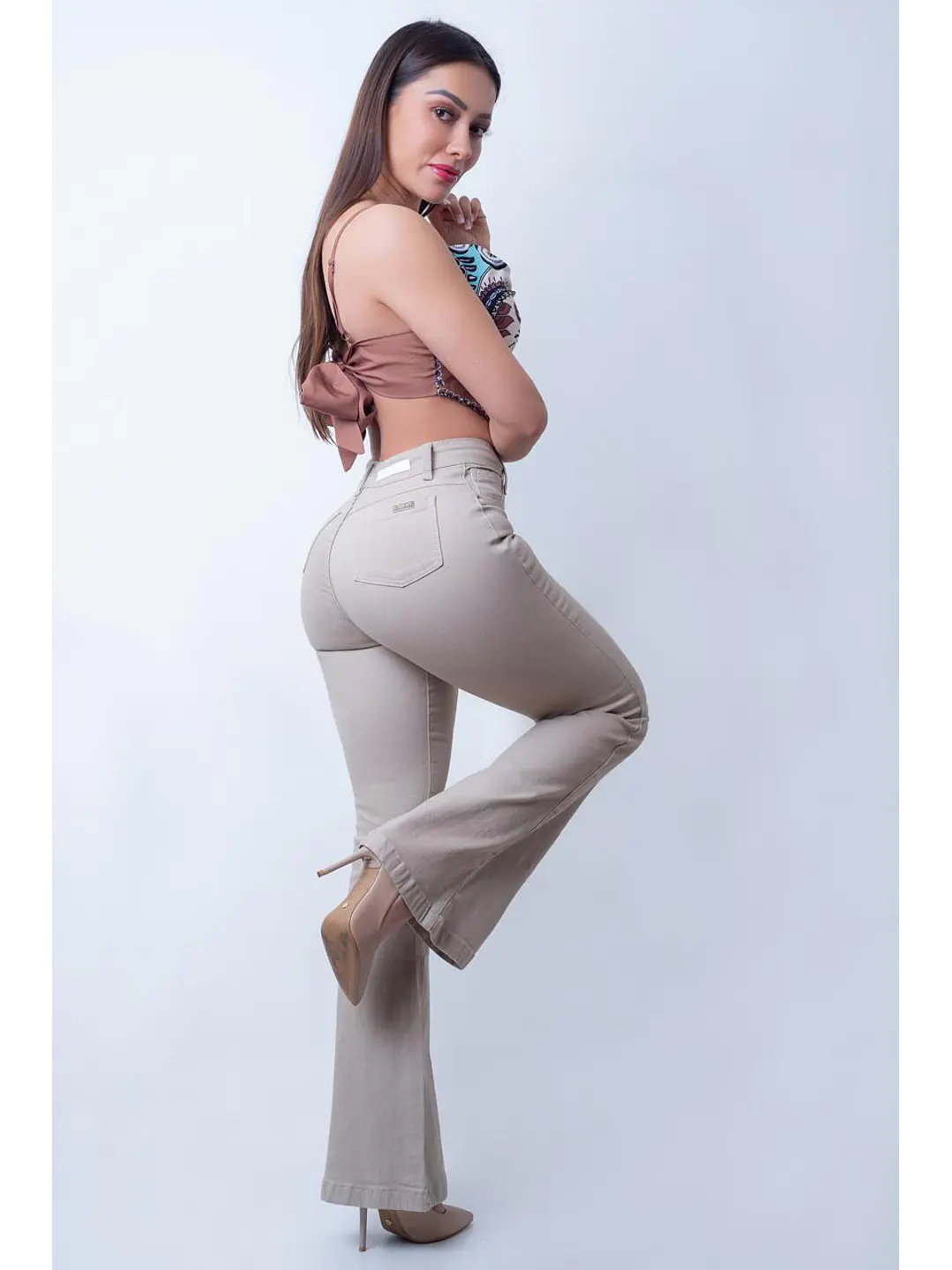 MODELO: MADISON | FLARE JEANS | (TALLAJE PEQUEÑO) 2
