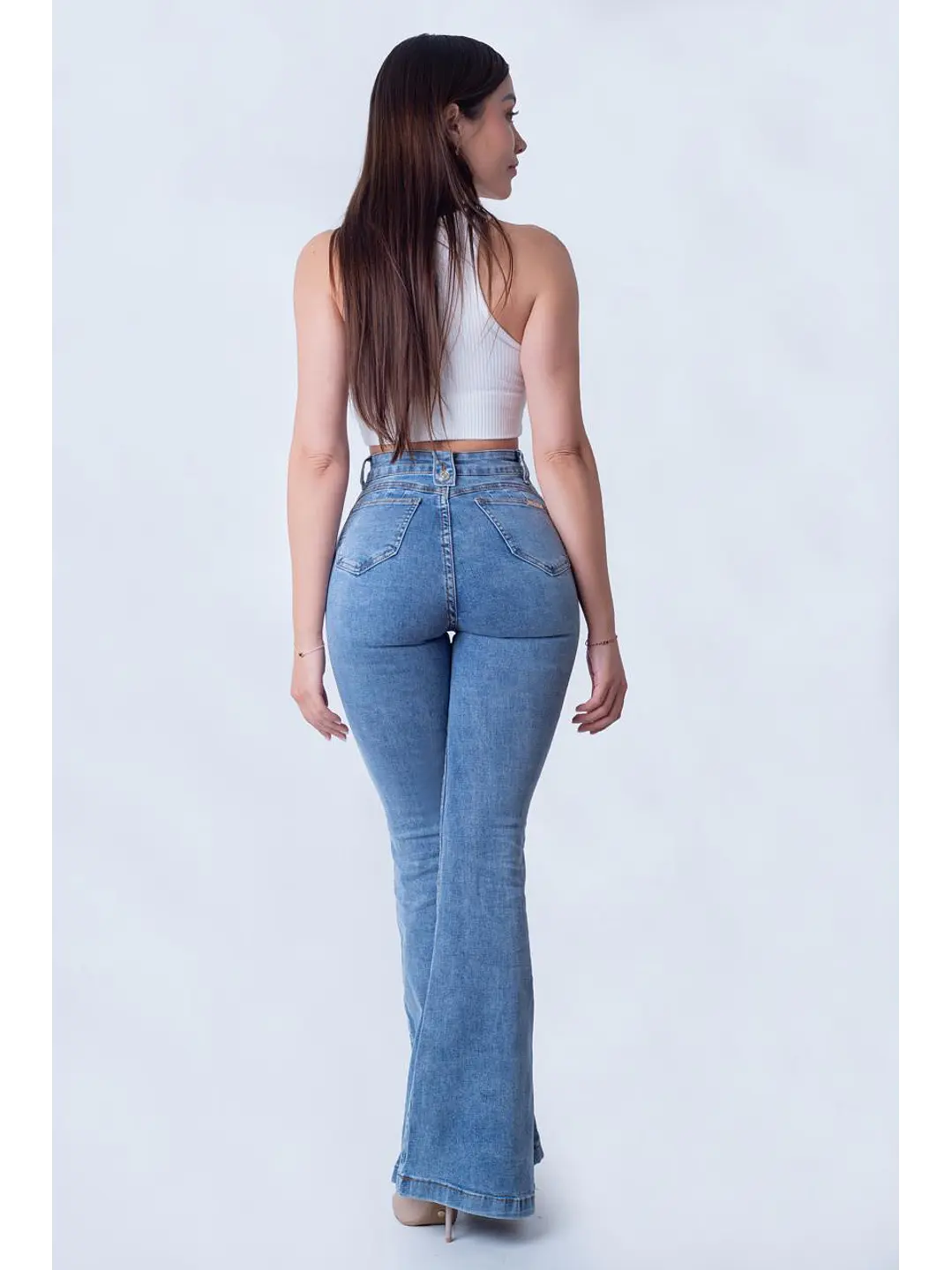 MODELO: LUCIA | FLARE JEANS | (TALLAJE PEQUEÑO) 6