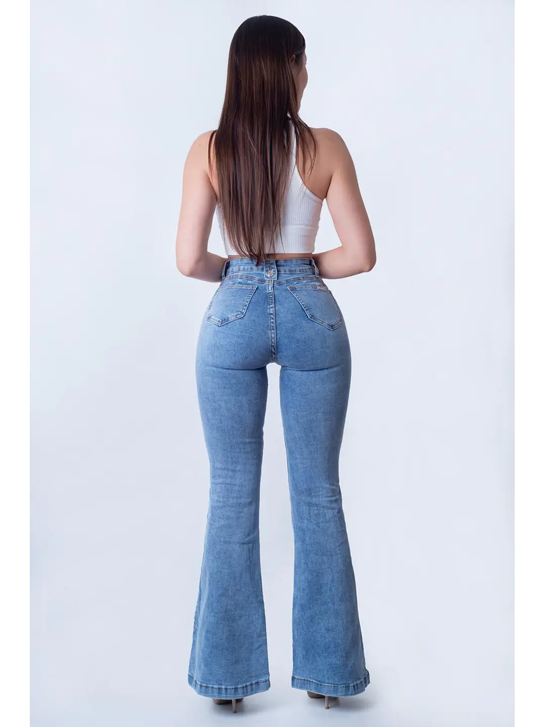 MODELO: LUCIA | FLARE JEANS | (TALLAJE PEQUEÑO) 2