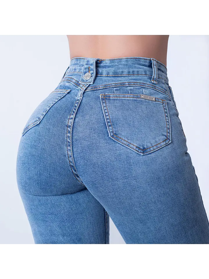 MODELO: LUCIA | FLARE JEANS | (TALLAJE PEQUEÑO) 3