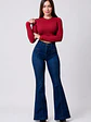 MODELO: PAZ | FLARE JEANS | (TALLAJE PEQUEÑO) - thumbnail 1
