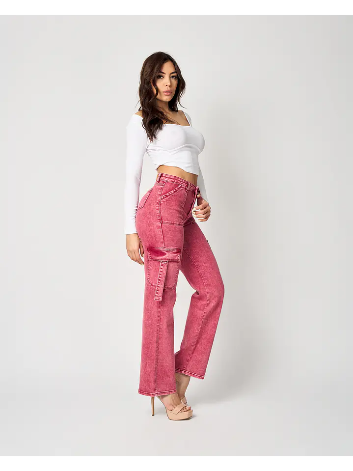 MODELO: AMELIA | JEANS CARGO 3