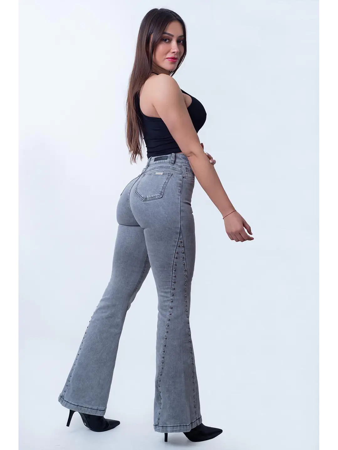 MODELO: GREY | FLARE JEANS (TALLAJE PEQUEÑO) 3