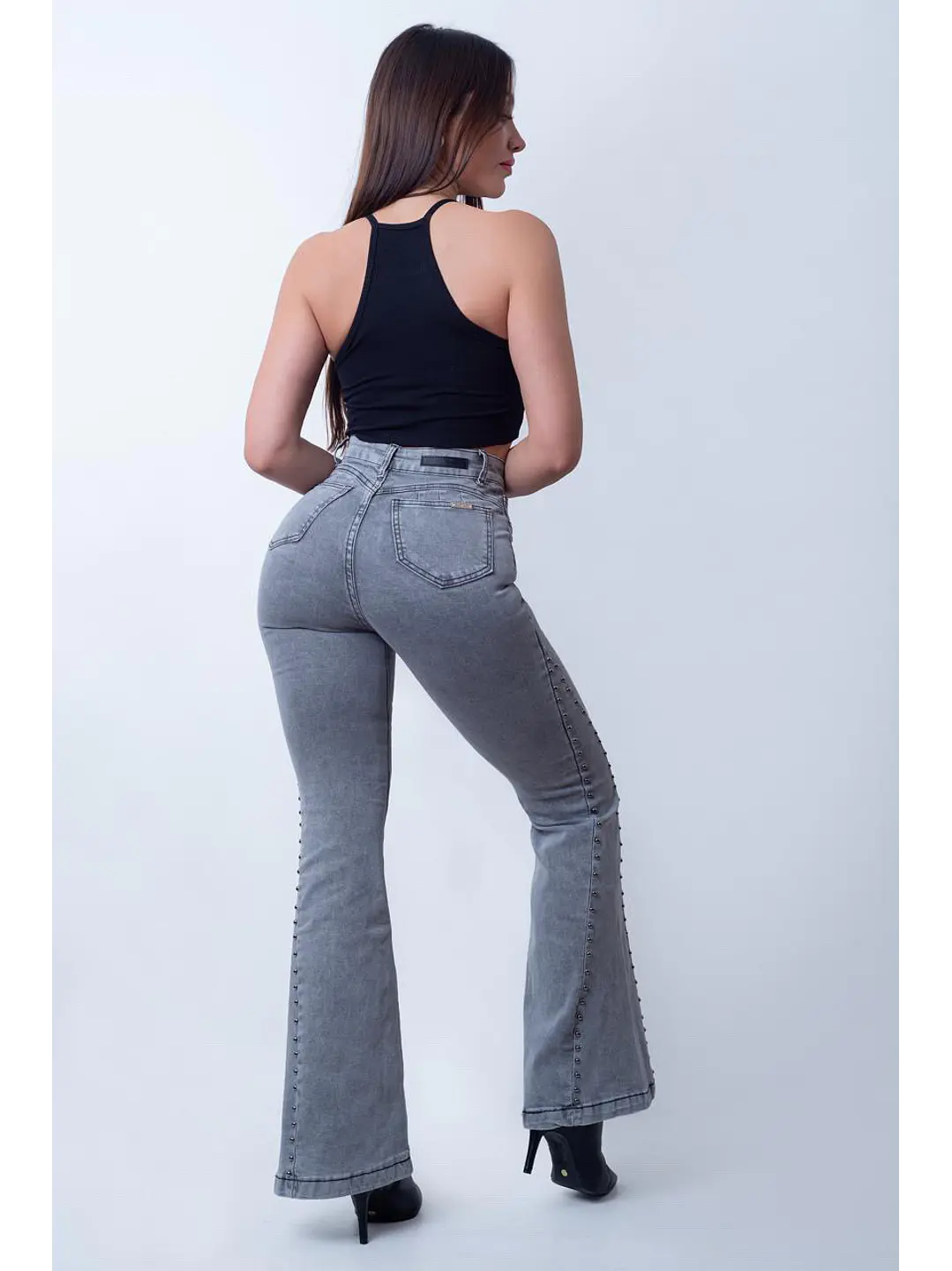 MODELO: GREY | FLARE JEANS (TALLAJE PEQUEÑO) 5